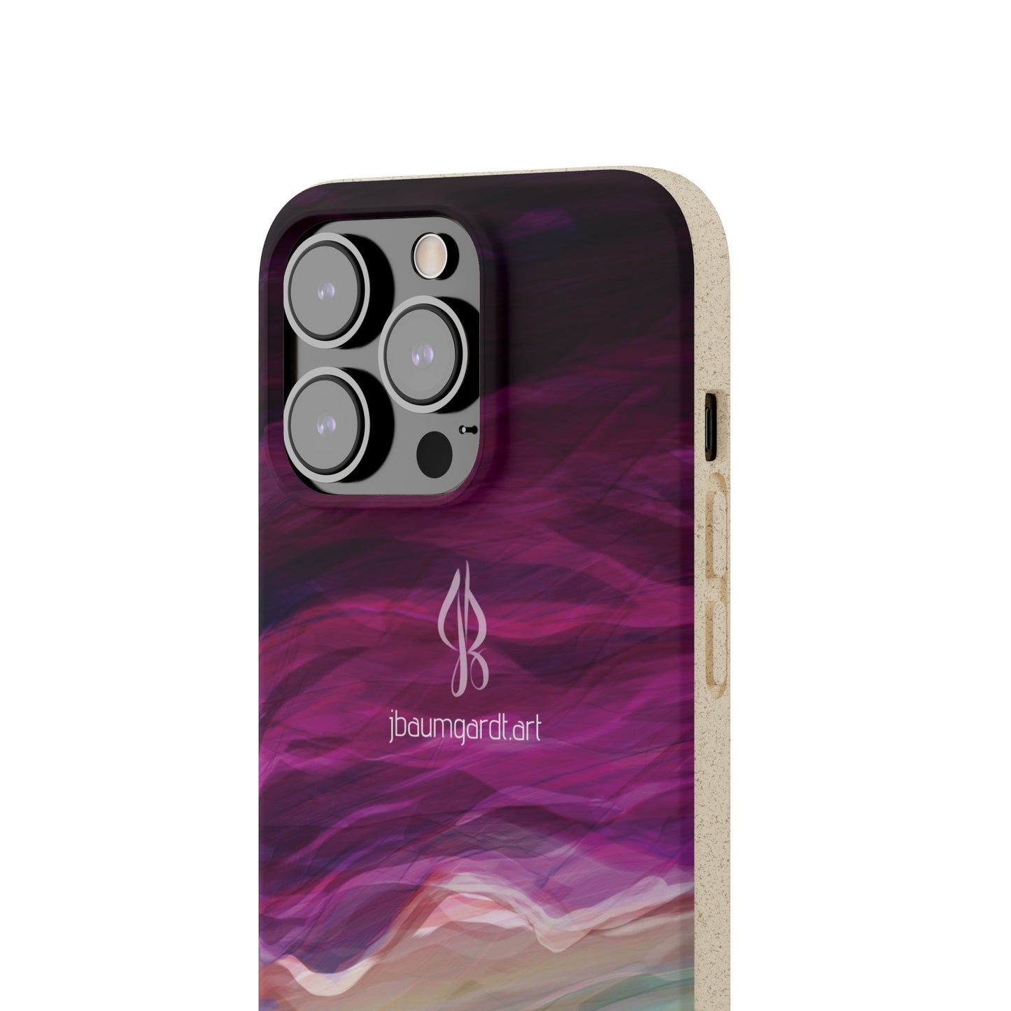 Biodegradable iPhone Case - Pink Chinook Sunset