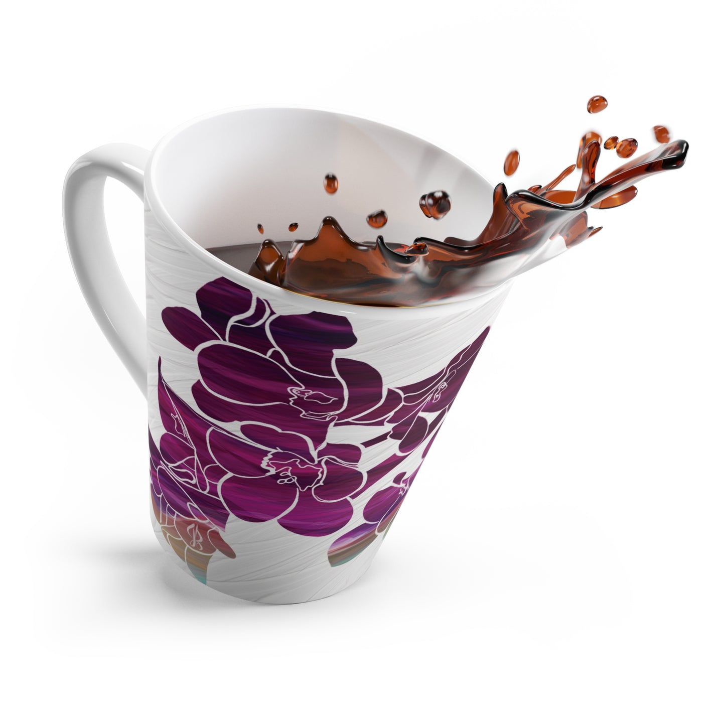 Bergenia Flower Art Mug