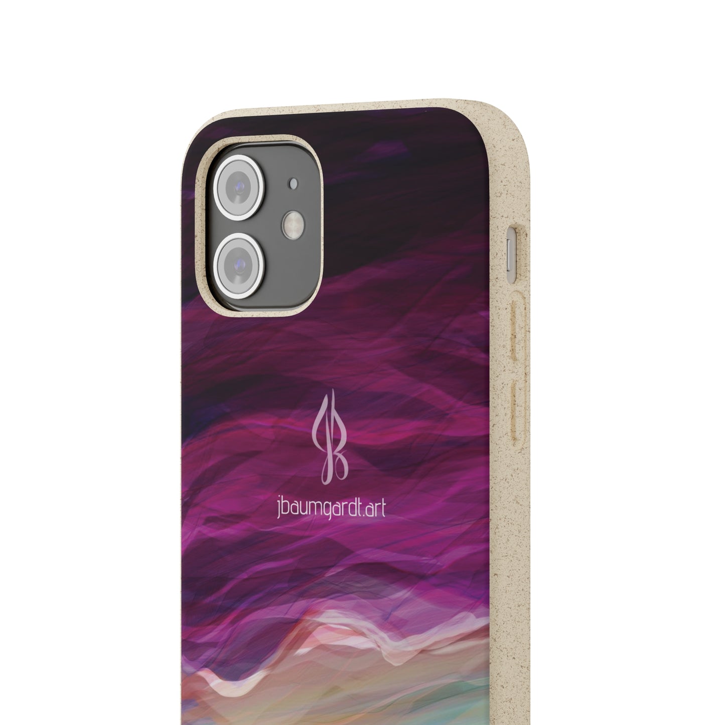 Biodegradable iPhone Case - Pink Chinook Sunset