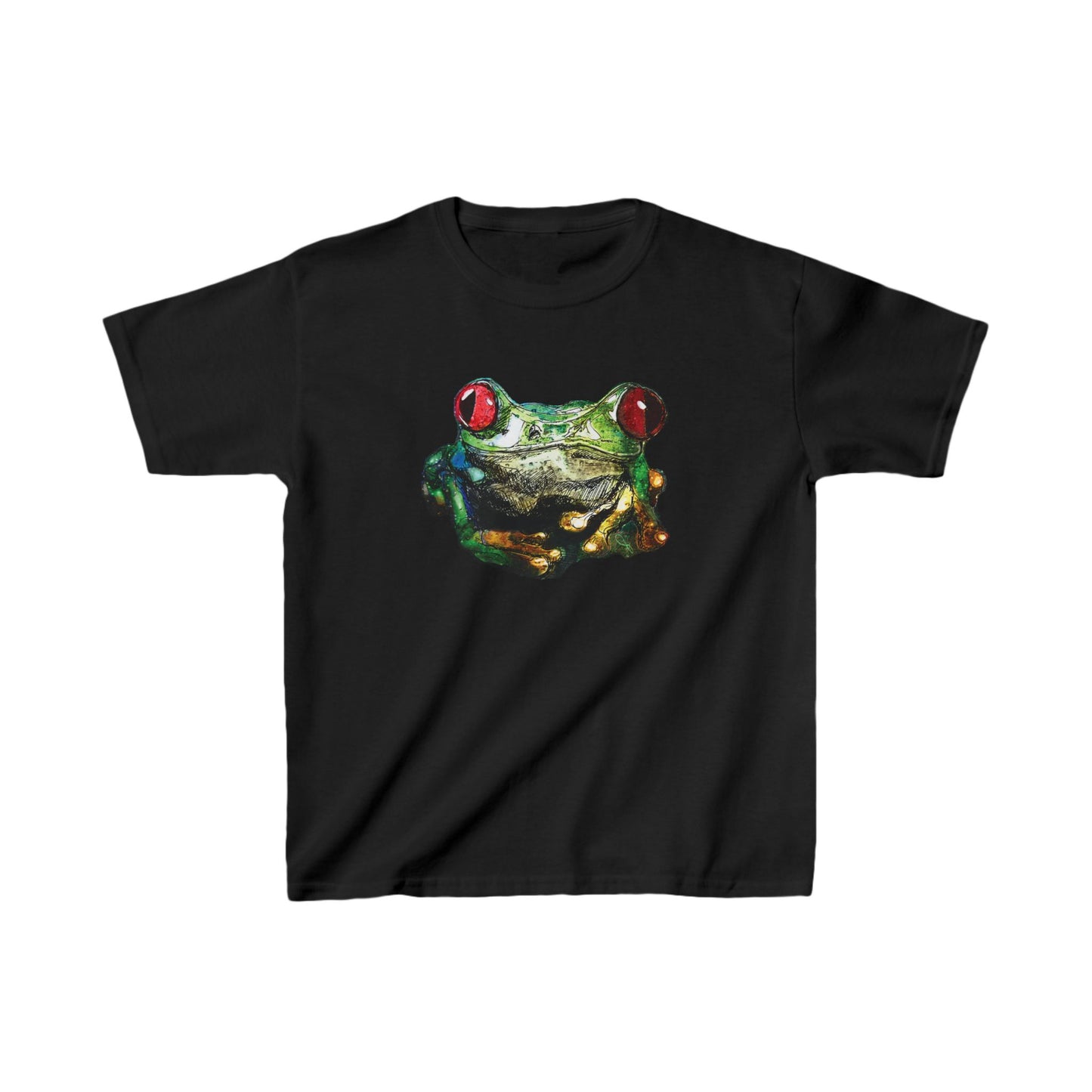 Tree Frog Art – Kids Heavy Cotton™ Tee