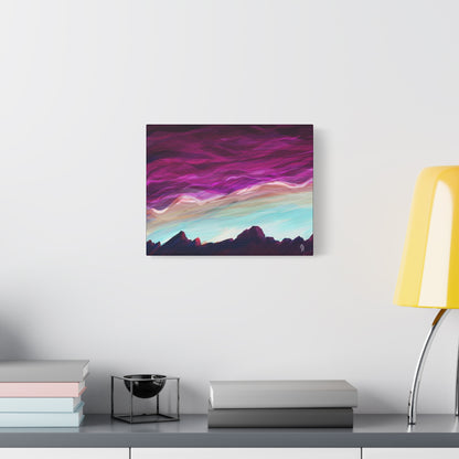 Chinook Sunset | Canvas Art Print - Jacqueline Baumgardt Art