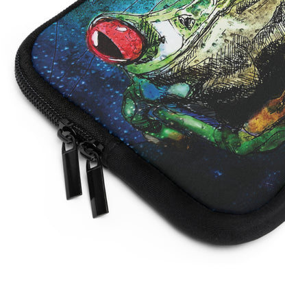 iPad Sleeve - Tree Frog - Jacqueline Baumgardt Art