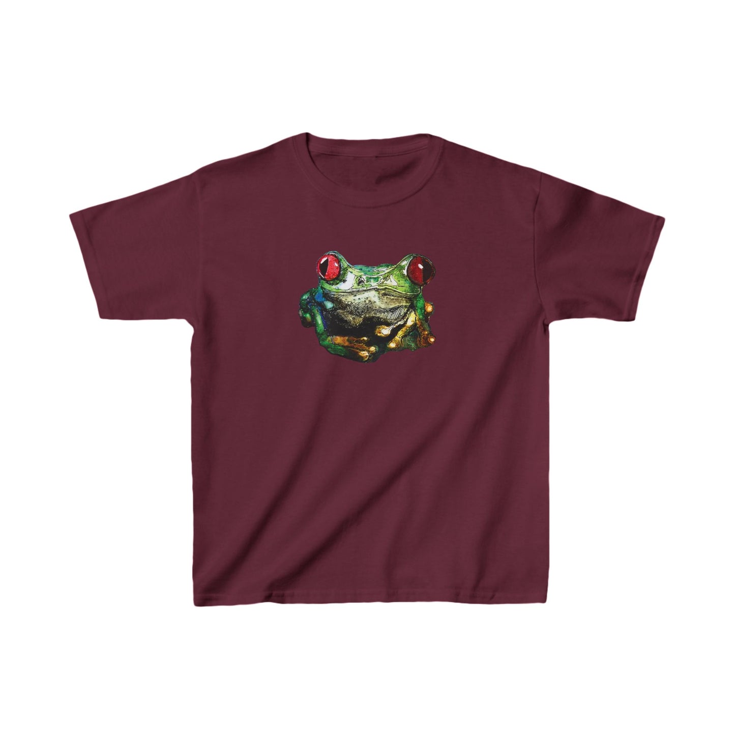 Tree Frog Art – Kids Heavy Cotton™ Tee