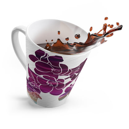 Bergenia Flower Art Mug - Jacqueline Baumgardt Art