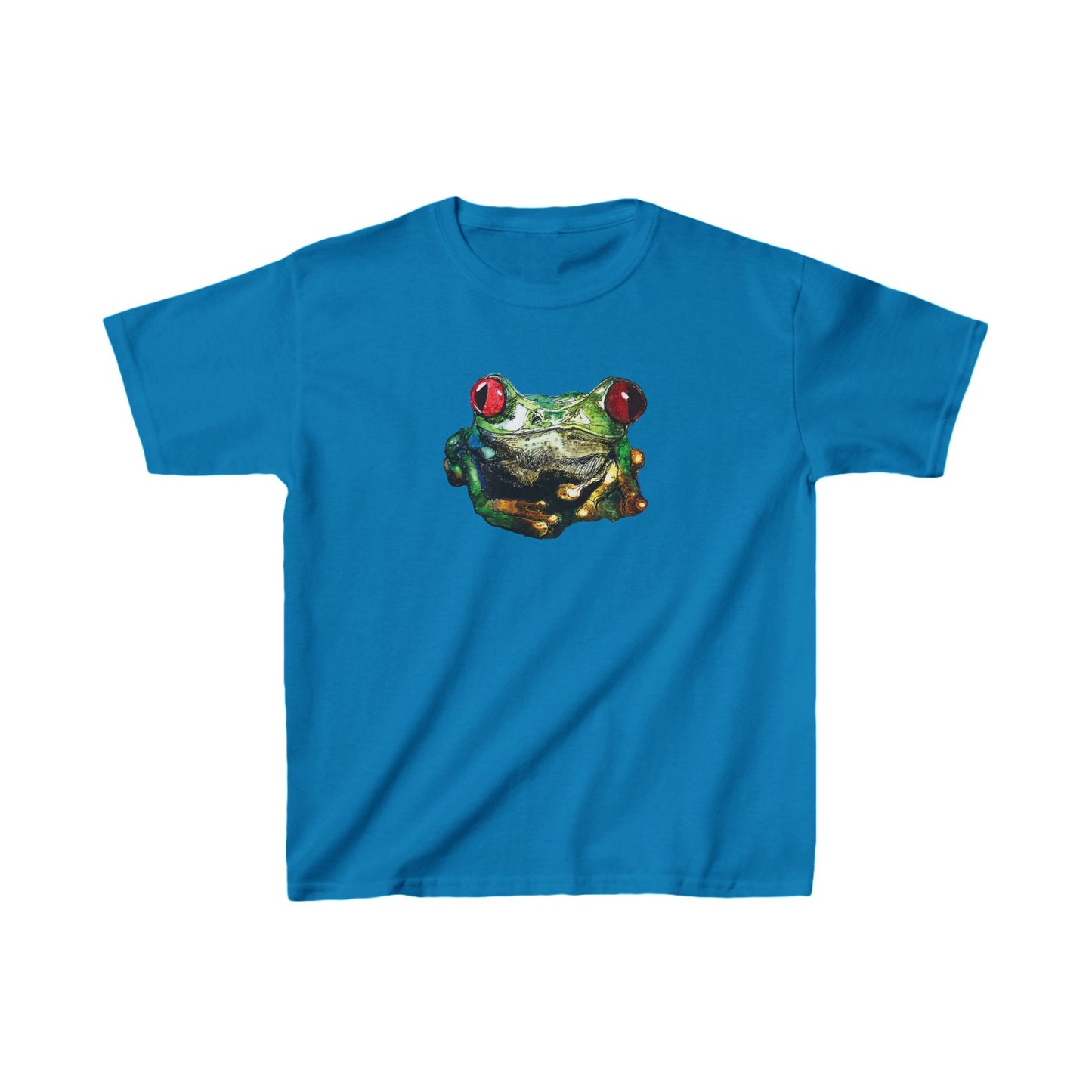 Tree Frog Art – Kids Heavy Cotton™ Tee