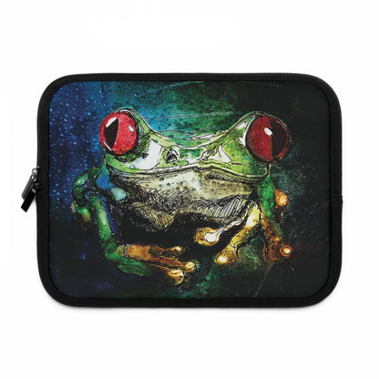 iPad Sleeve - Tree Frog - Jacqueline Baumgardt Art