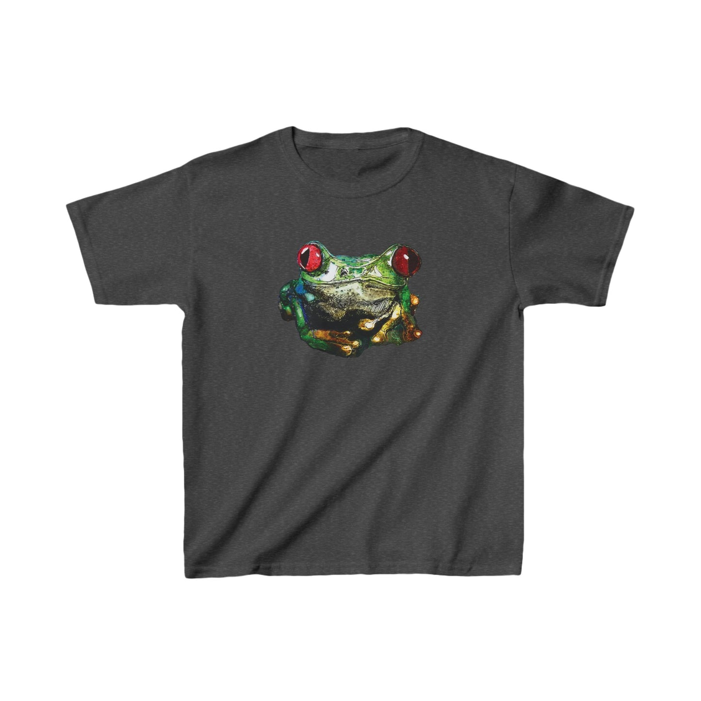 Tree Frog Art – Kids Heavy Cotton™ Tee