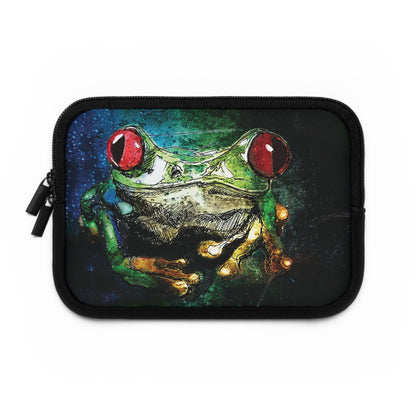 iPad Sleeve - Tree Frog - Jacqueline Baumgardt Art