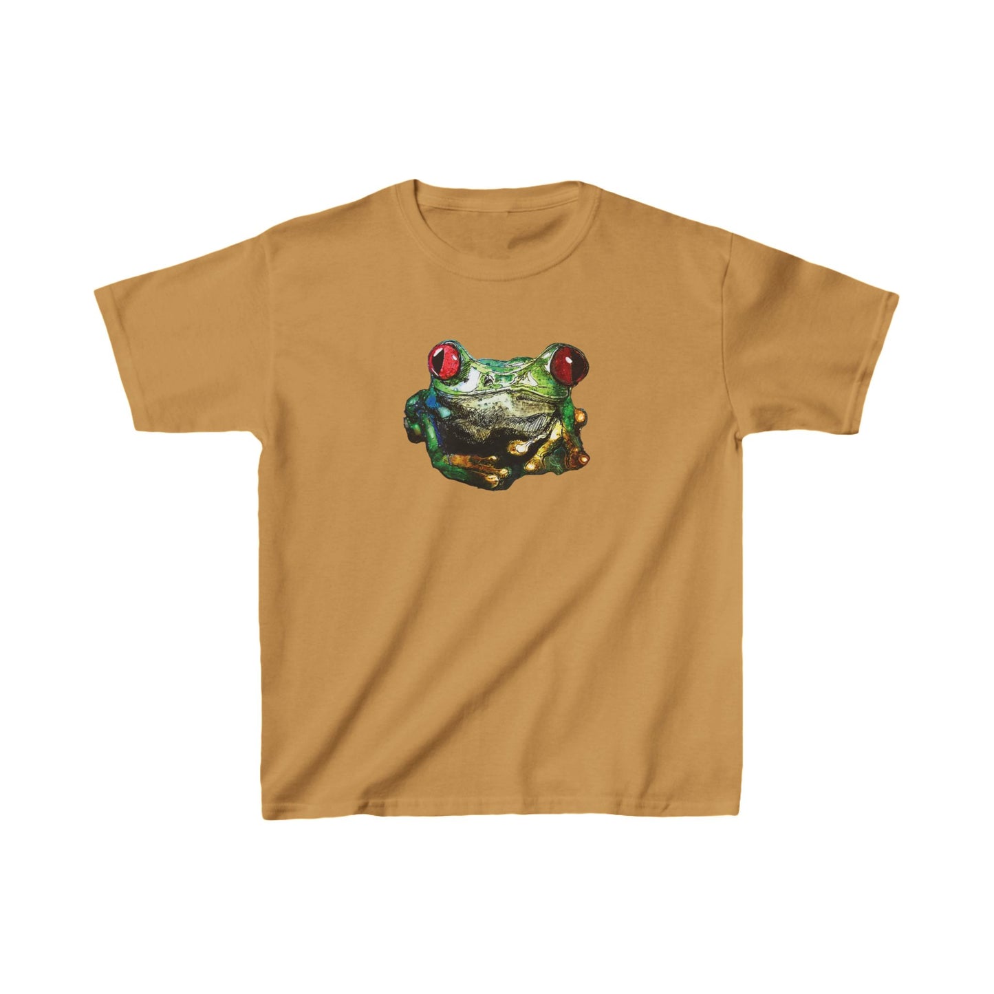 Tree Frog Art Kids Tee