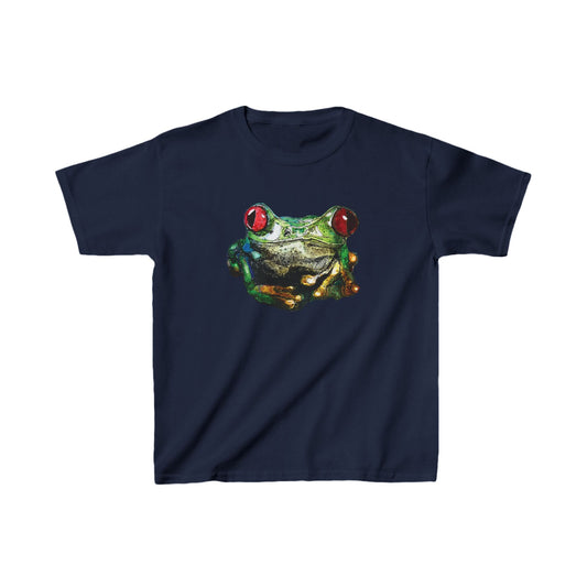 Tree Frog Art Kids Tee