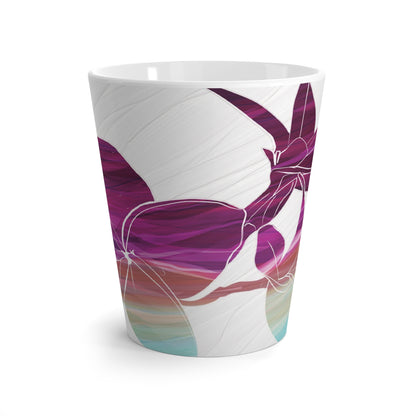 Floral Art Latte Mug - Jacqueline Baumgardt Art