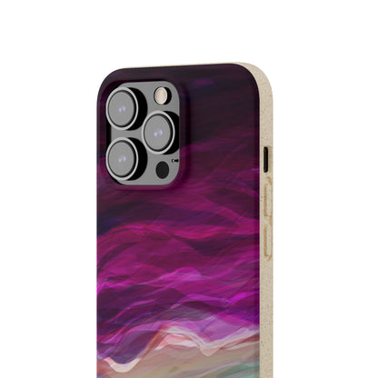 Biodegradable iPhone Case - Pink Chinook Sunset - Jacqueline Baumgardt Art