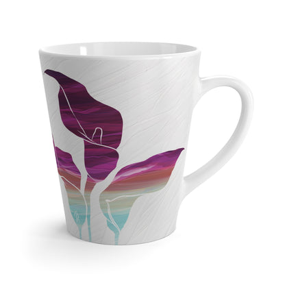 Calla Lily Latte Mug - Jacqueline Baumgardt Art