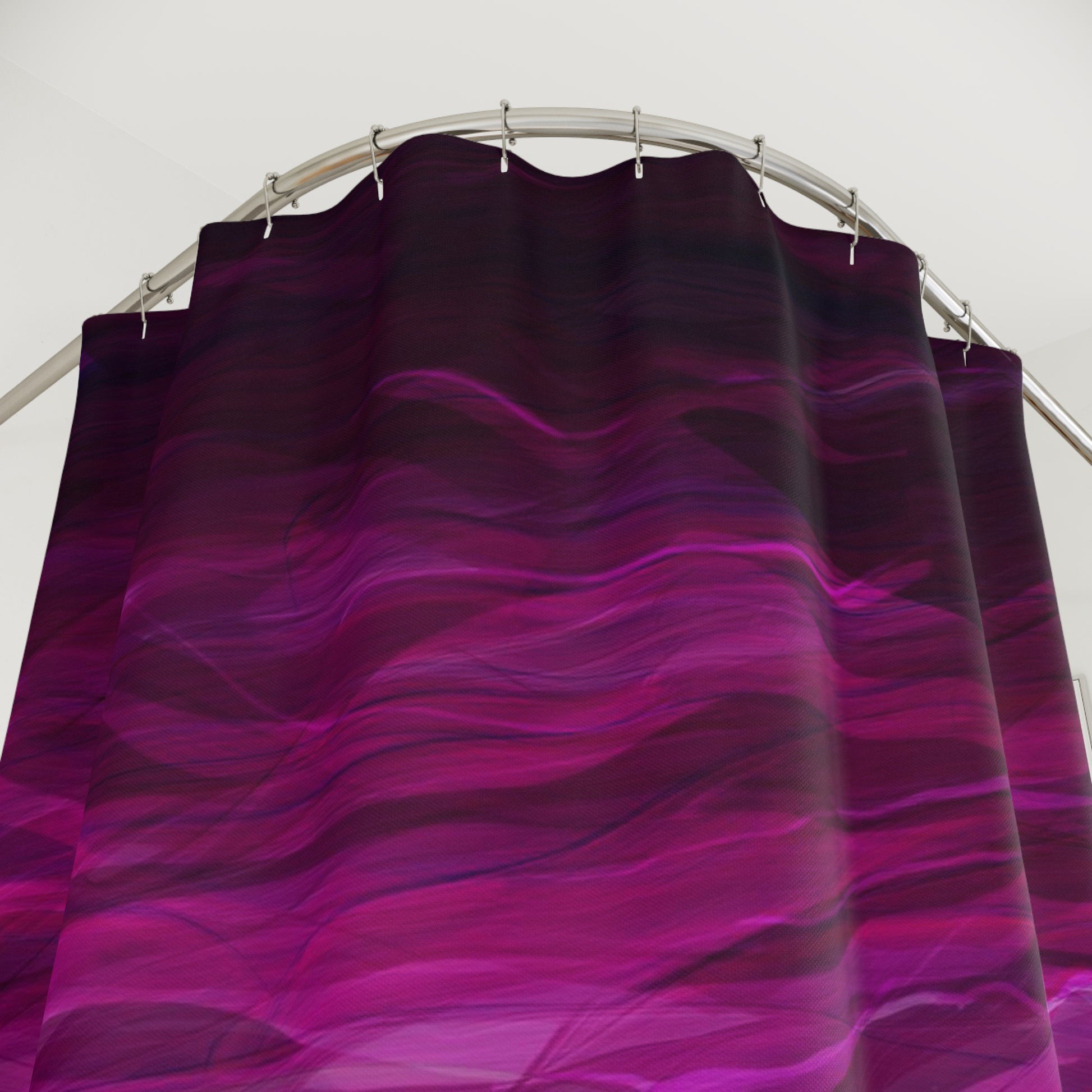 Mountain Sunset Shower Curtain - Jacqueline Baumgardt Art