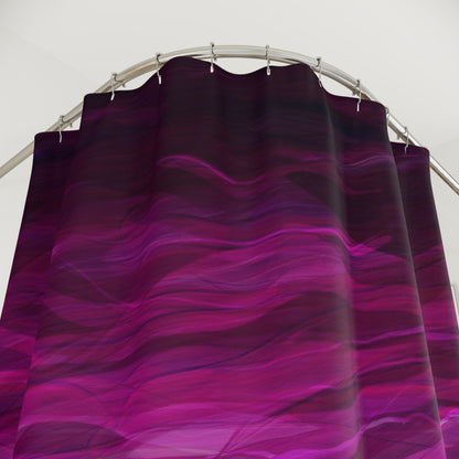 Mountain Sunset Shower Curtain - Jacqueline Baumgardt Art