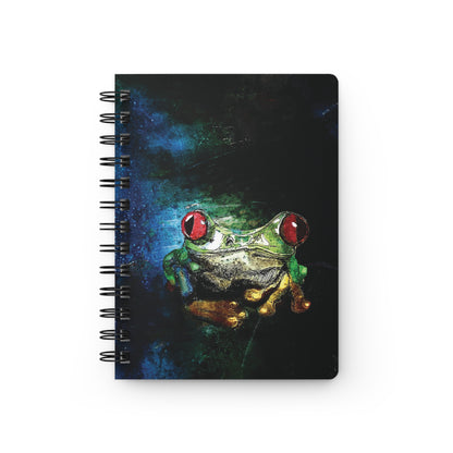 Tree Frog - Spiral Bound Journal - Jacqueline Baumgardt Art