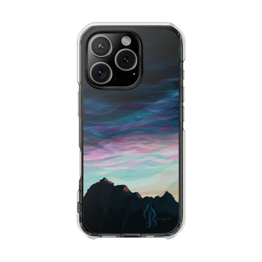 Chinook Sunset Painting - MagSafe iPhone Case