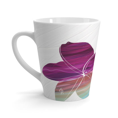 Floral Art Latte Mug - Jacqueline Baumgardt Art