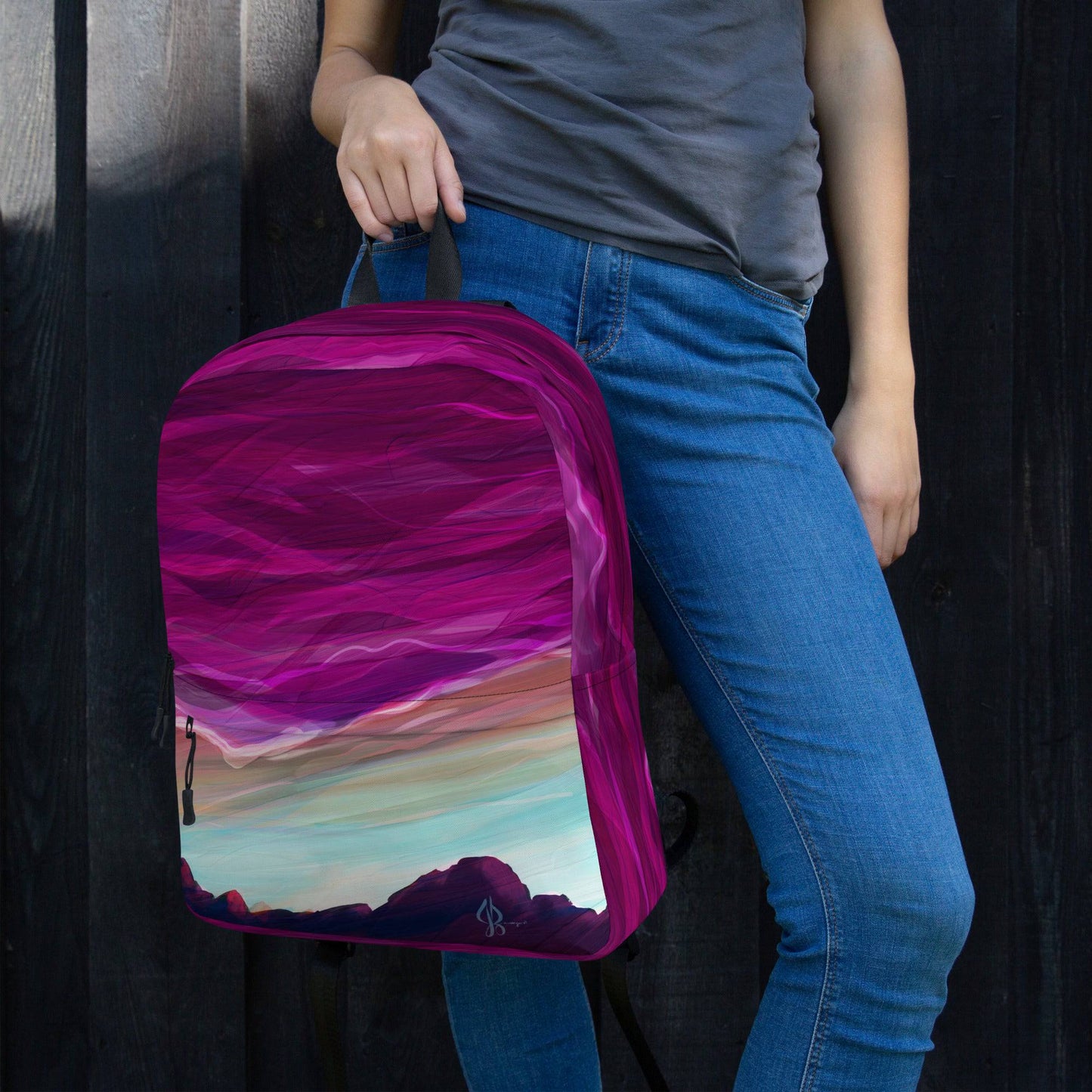 Sunset Painting Backpack