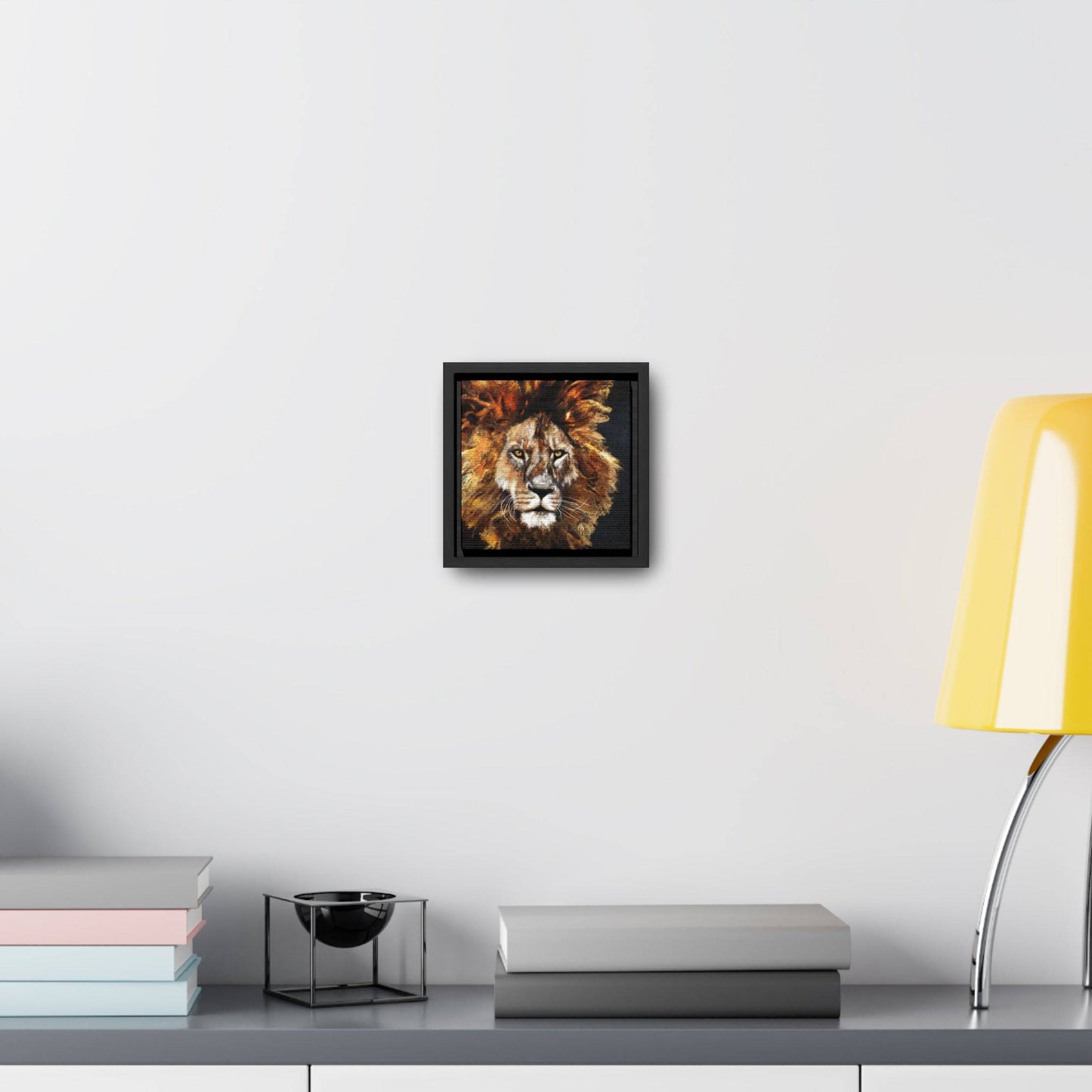 Lion Wall Art Canvas Print