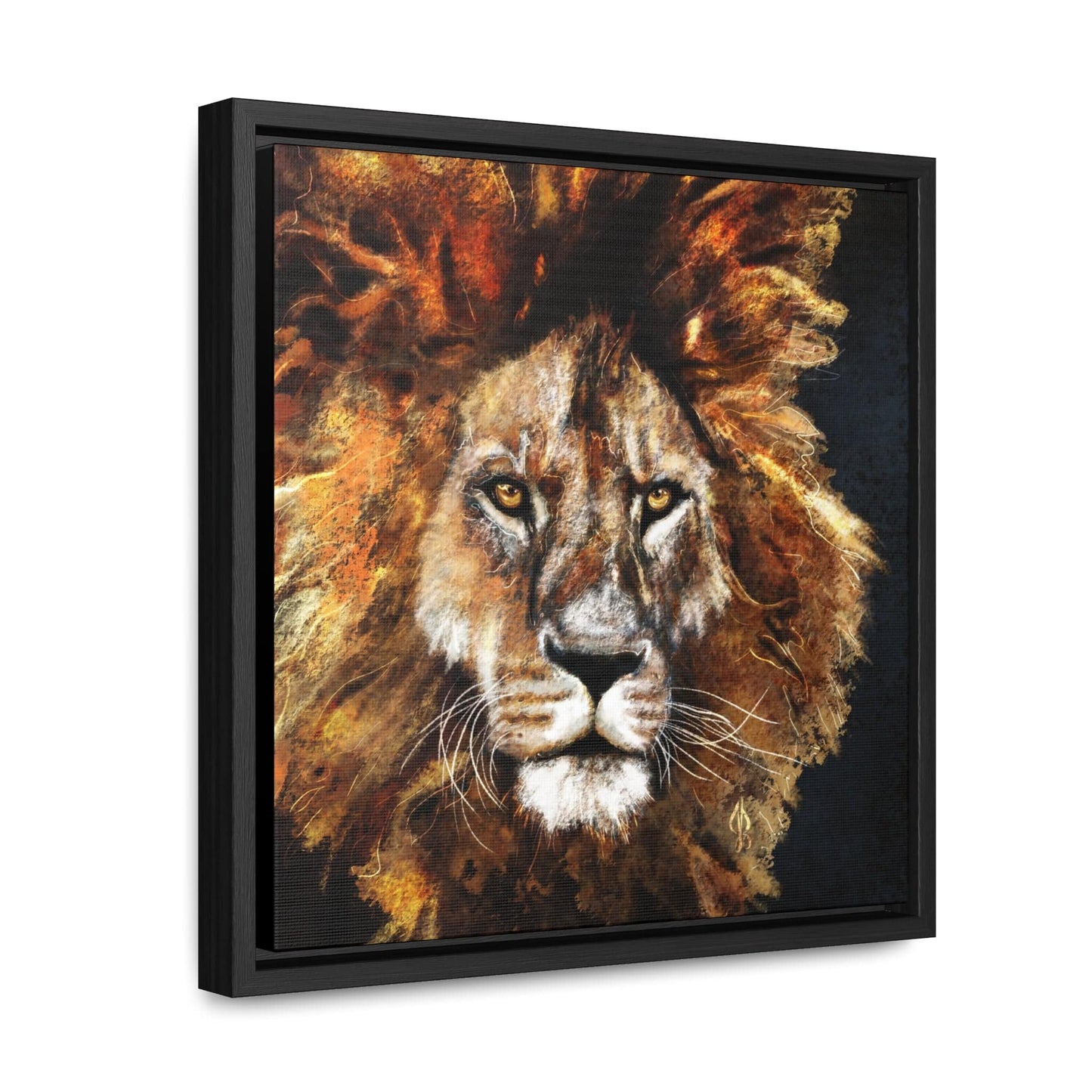 Lion Wall Art Canvas Print