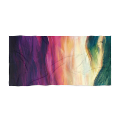 Purple Sunset - Beach Towel - Jacqueline Baumgardt Art