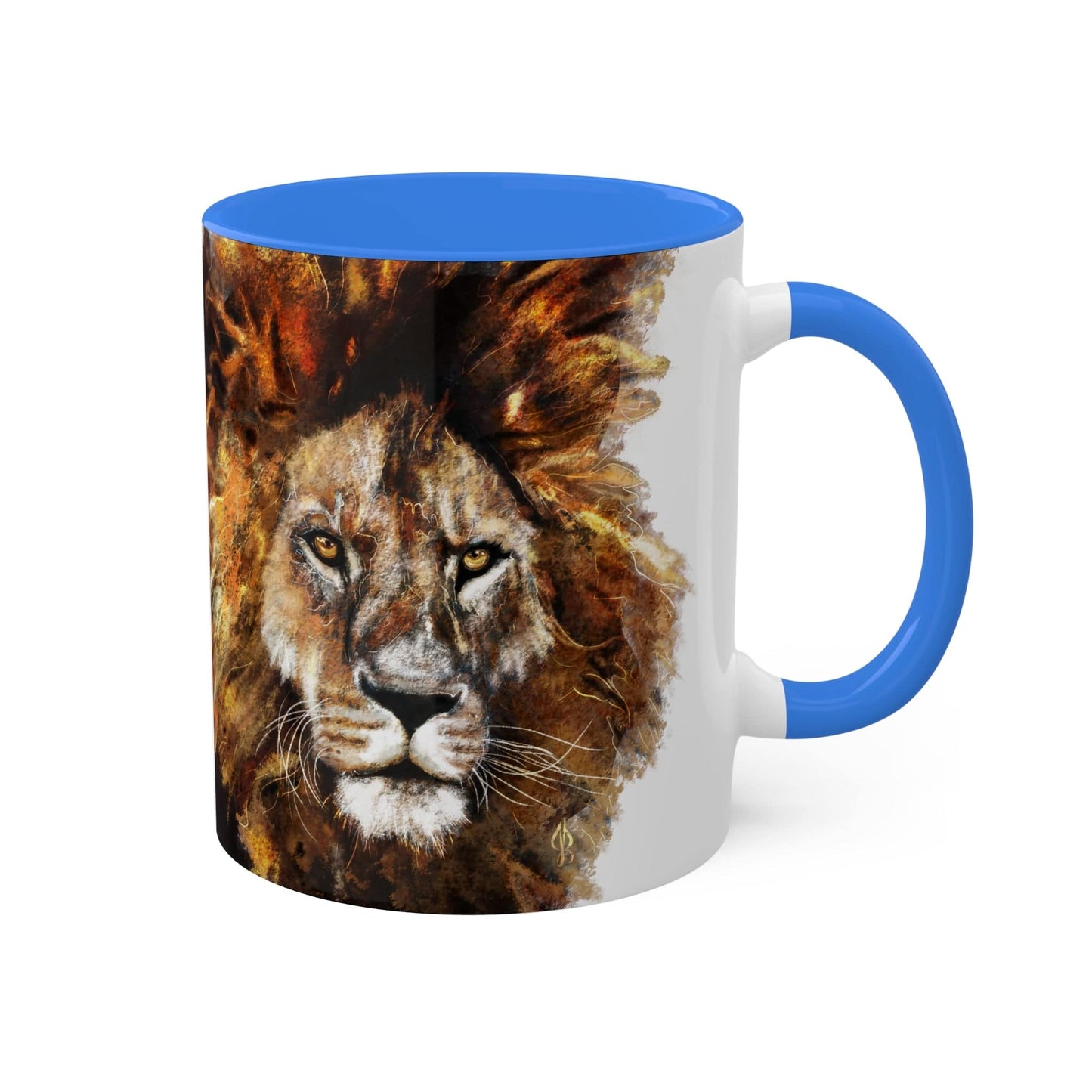 Lion Artwork - Coffee Mug, 11oz