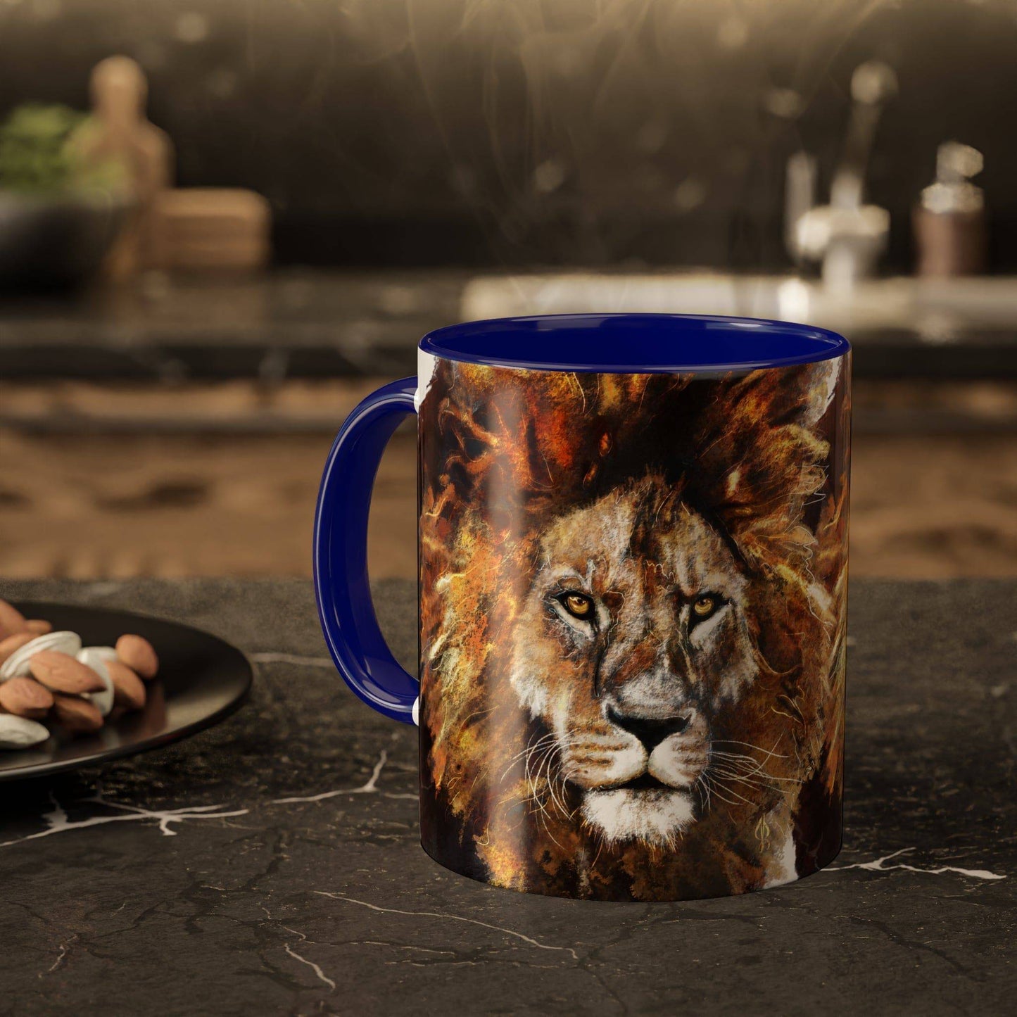 Lion Artwork - Coffee Mug, 11oz