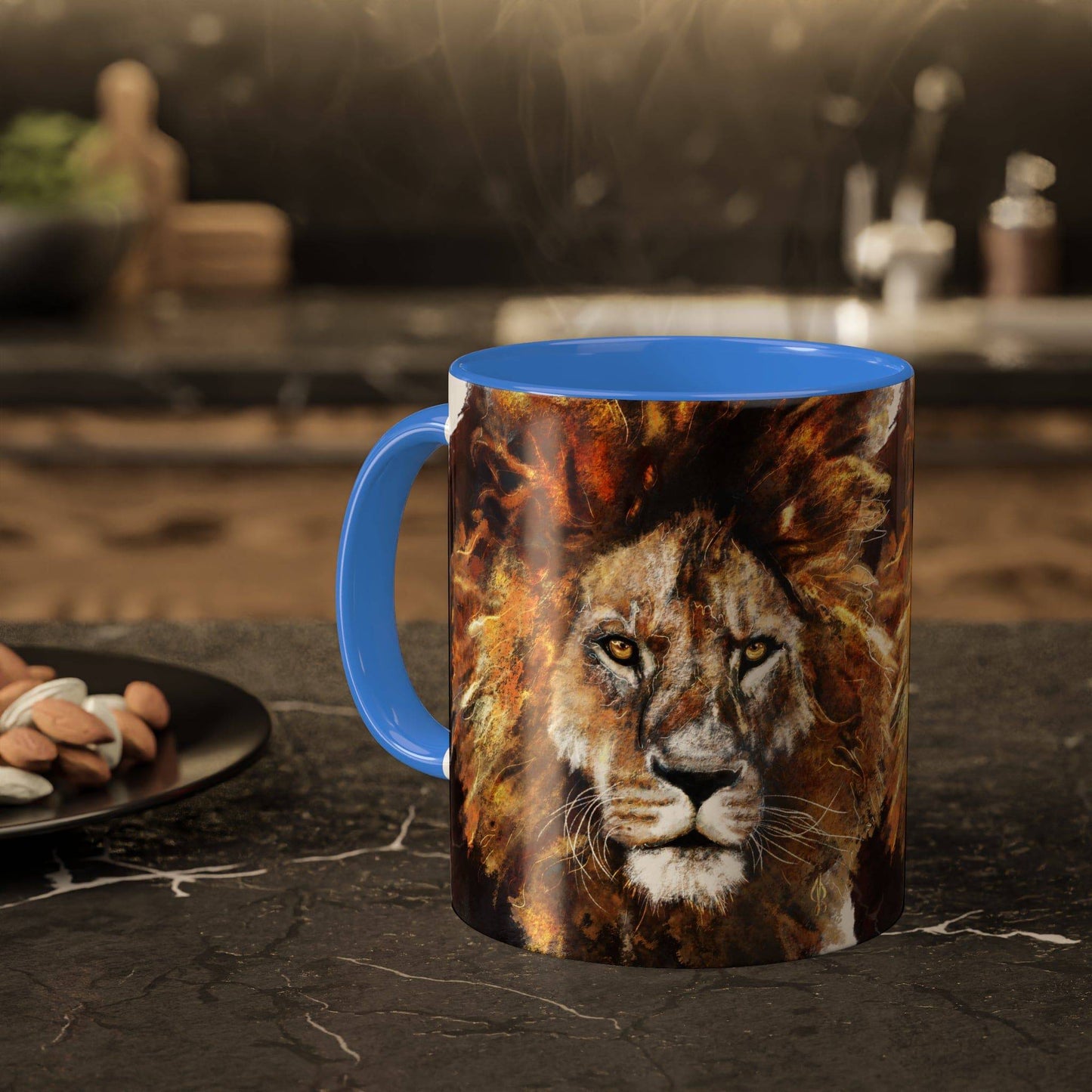 Lion Artwork - Coffee Mug, 11oz