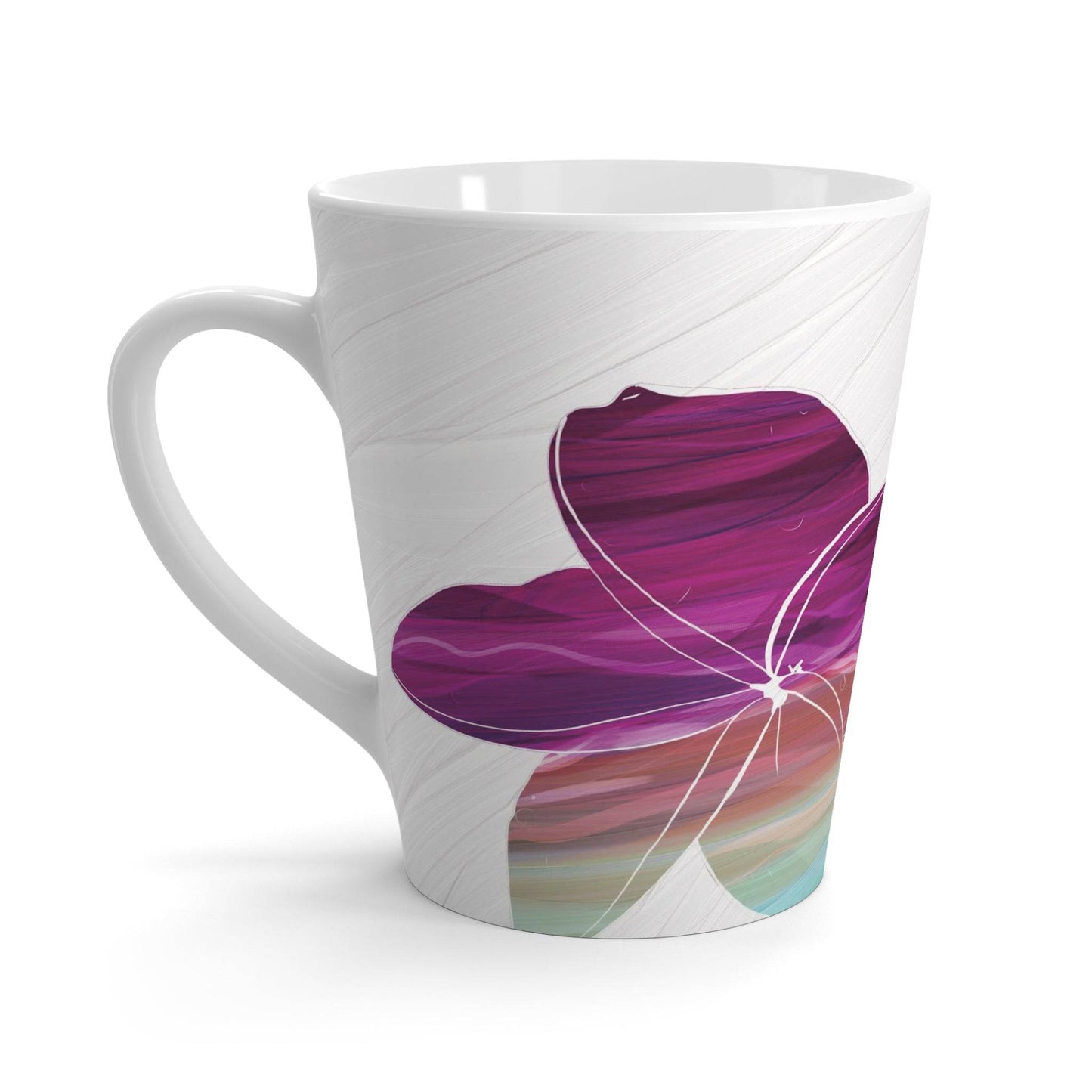 Flower Painting – Latte Mug