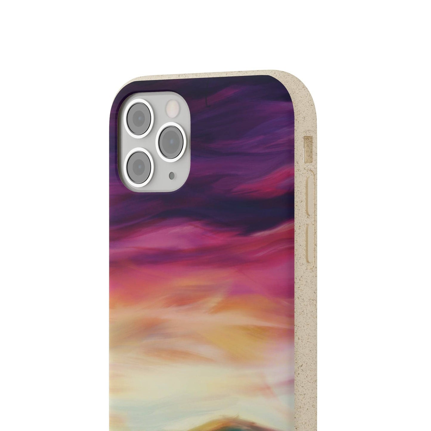 Foothills Chinook Sunset (Biodegradable iPhone Case)