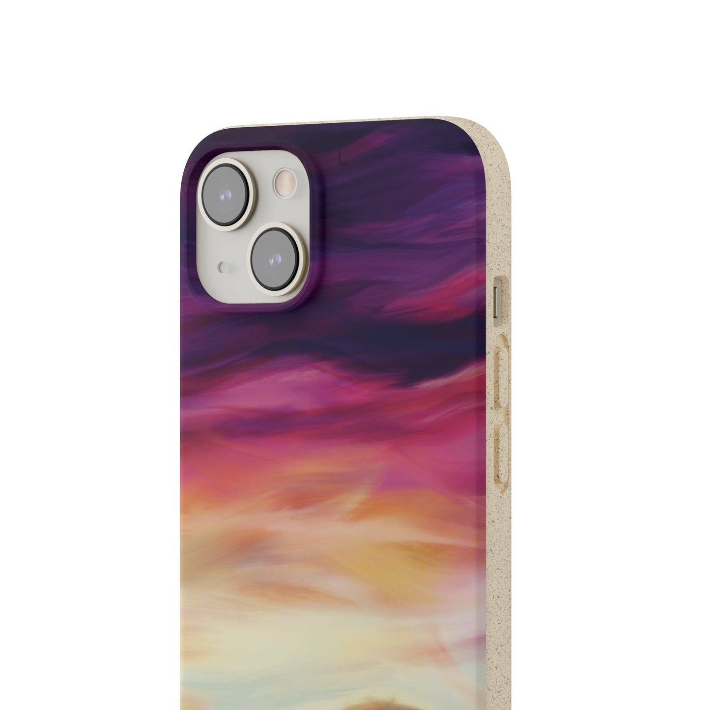 Foothills Chinook Sunset (Biodegradable iPhone Case)