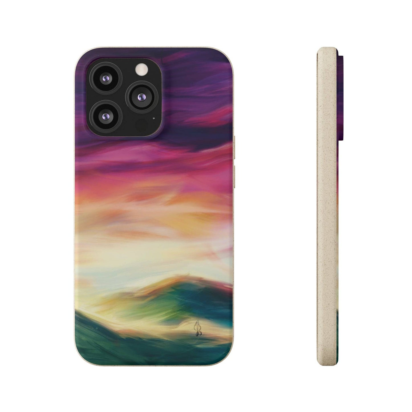 Foothills Chinook Sunset (Biodegradable iPhone Case)