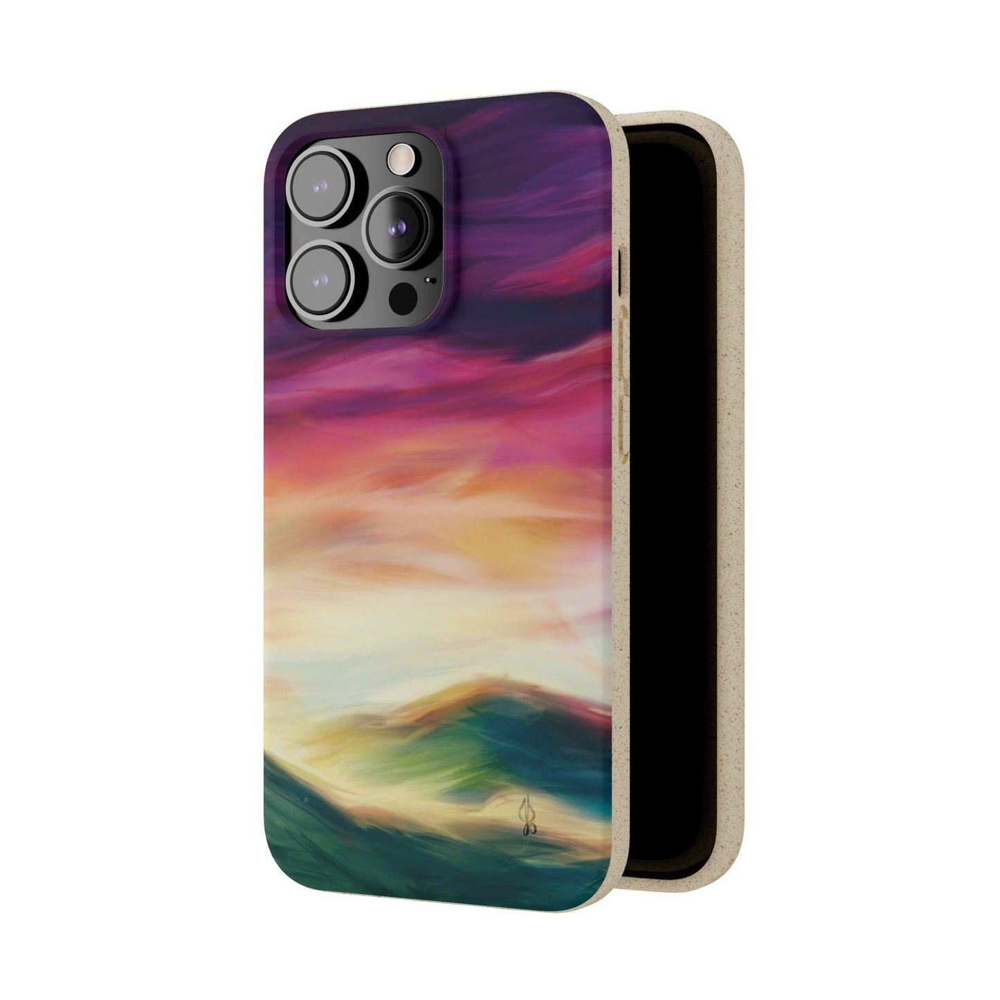 Foothills Chinook Sunset (Biodegradable iPhone Case)