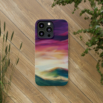 Foothills Chinook Sunset (Biodegradable iPhone Case) - Jacqueline Baumgardt Art
