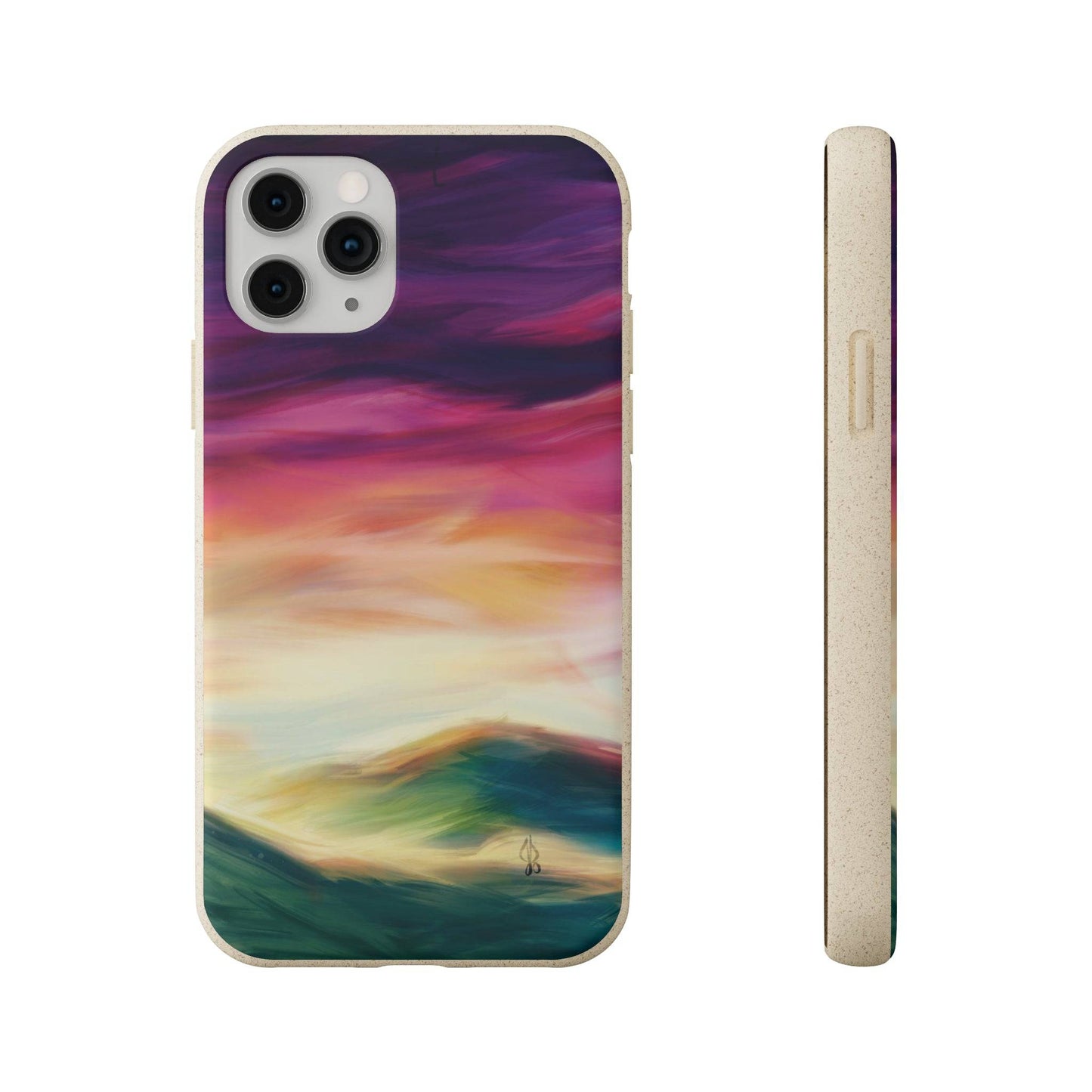 Foothills Chinook Sunset (Biodegradable iPhone Case)