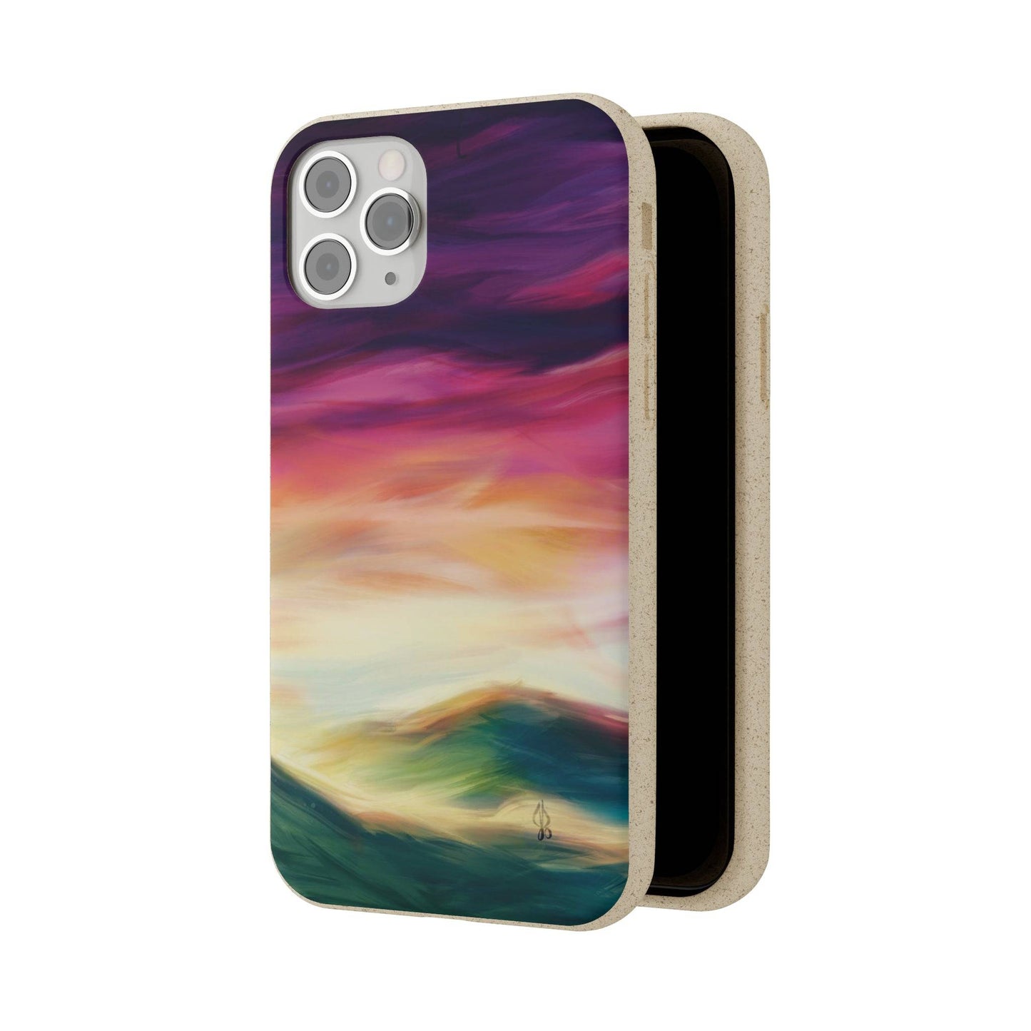 Foothills Chinook Sunset (Biodegradable iPhone Case)