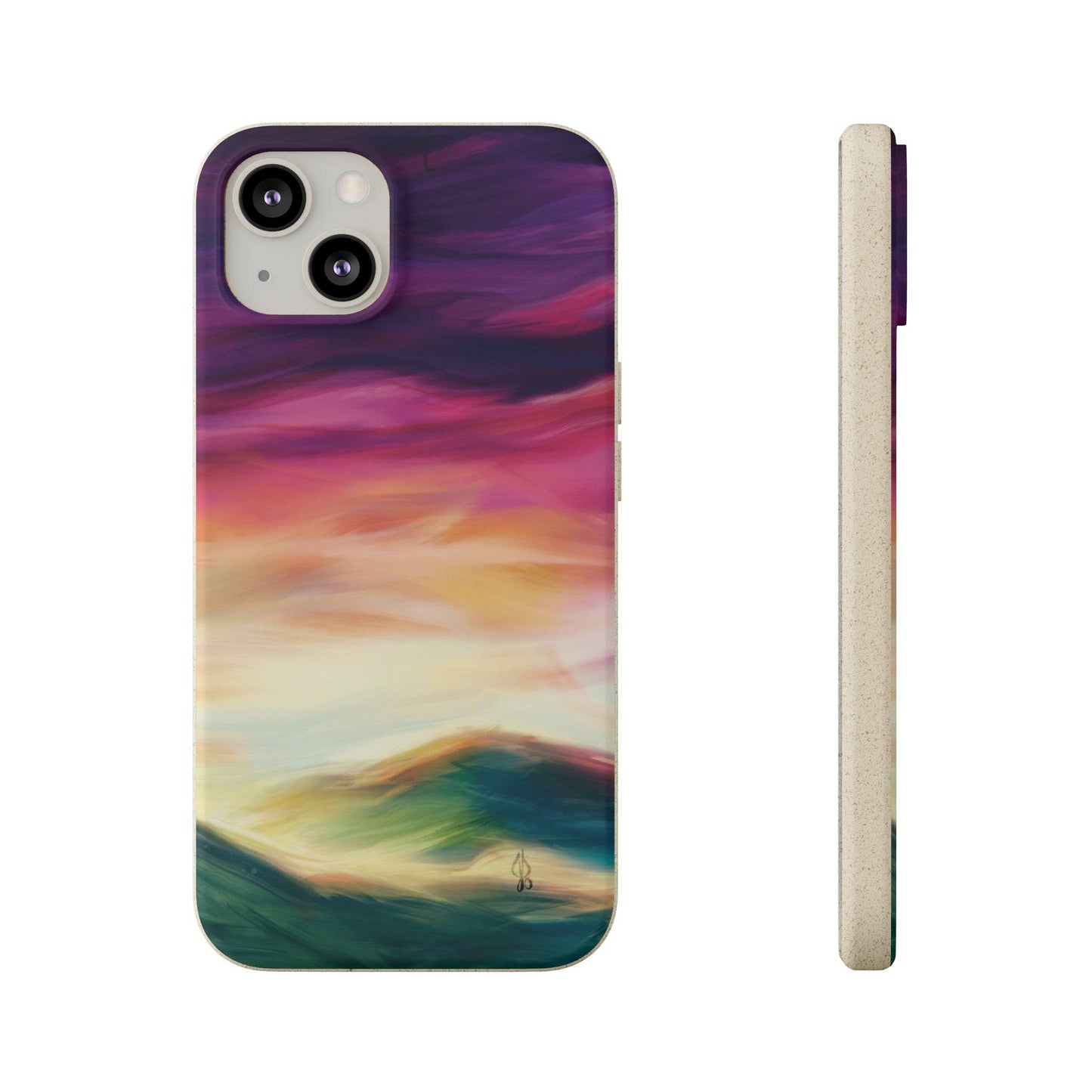 Foothills Chinook Sunset (Biodegradable iPhone Case)