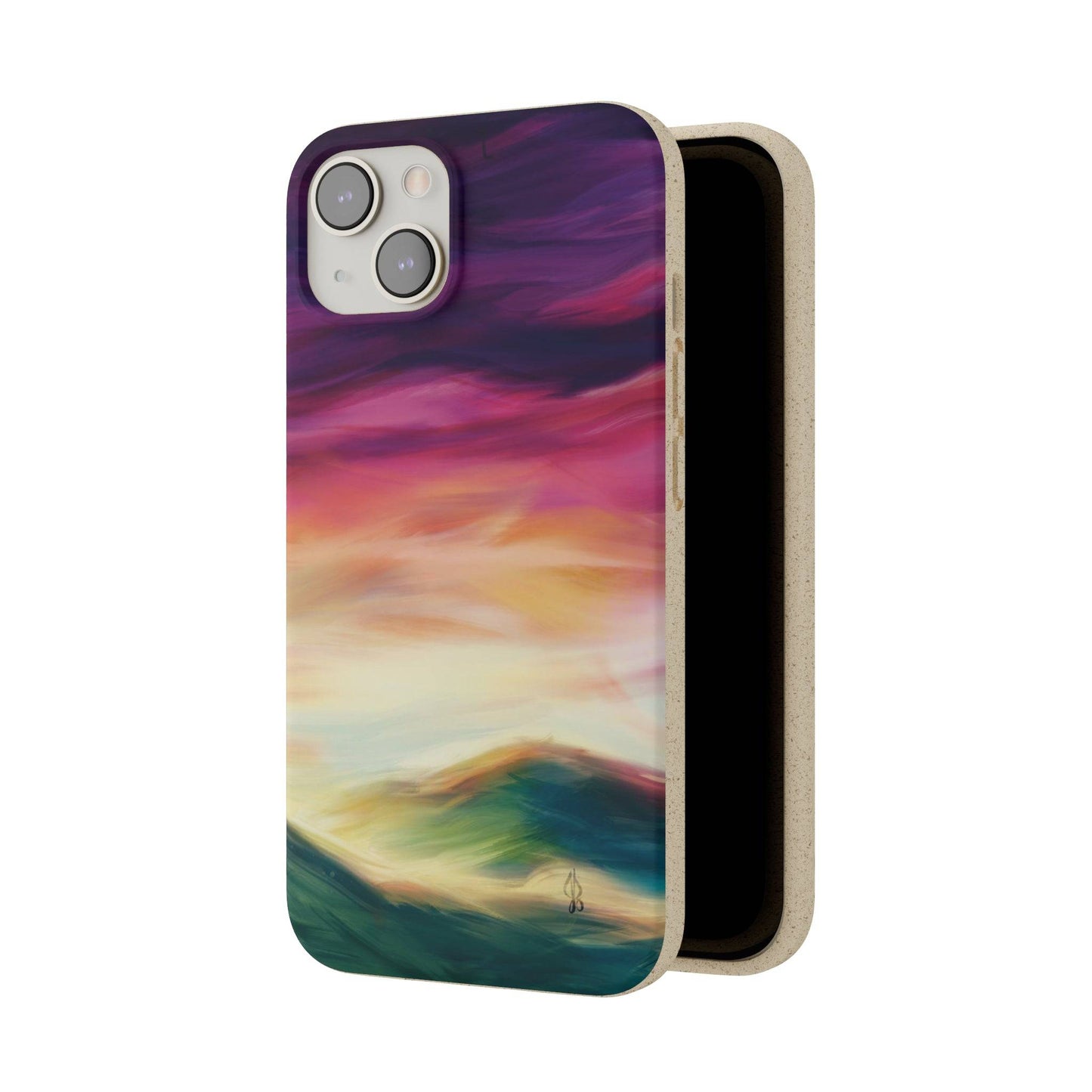 Foothills Chinook Sunset (Biodegradable iPhone Case)