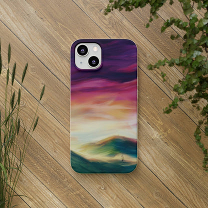 Foothills Chinook Sunset (Biodegradable iPhone Case) - Jacqueline Baumgardt Art