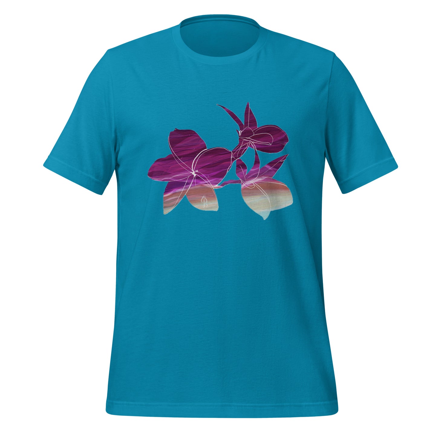 Unisex Floral Art T-Shirt