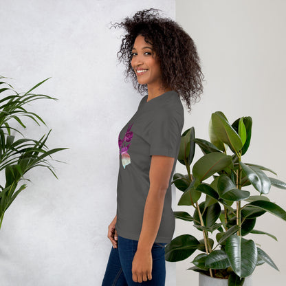 Unisex Floral Art T-Shirt - Jacqueline Baumgardt Art