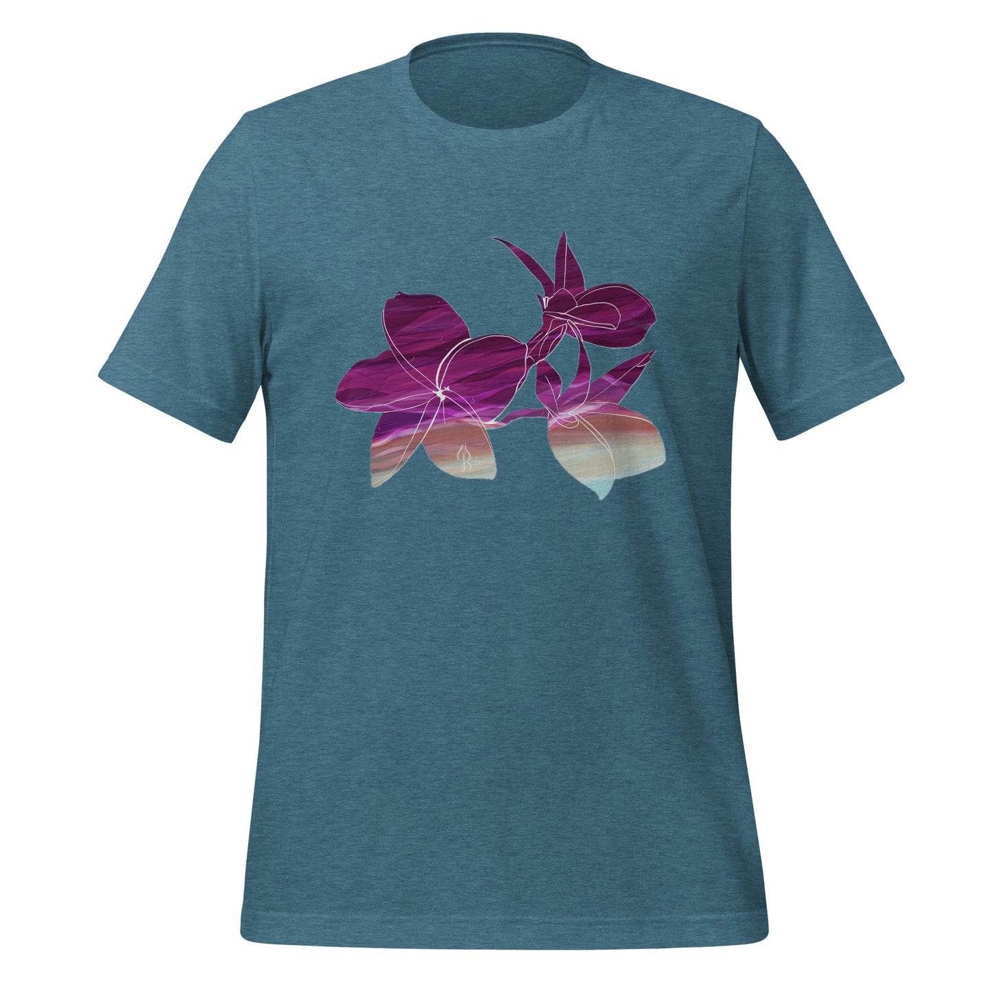 Unisex Floral Art T-Shirt