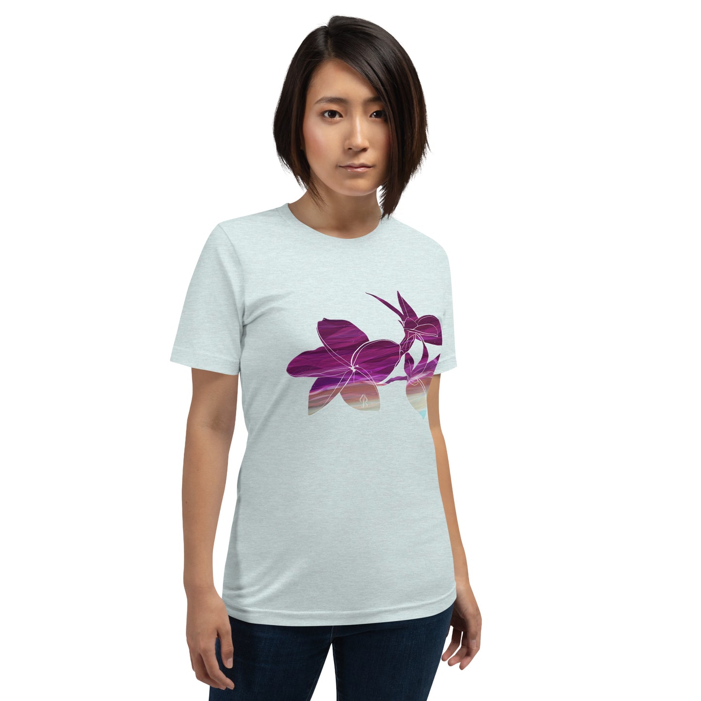 Unisex Floral Art T-Shirt