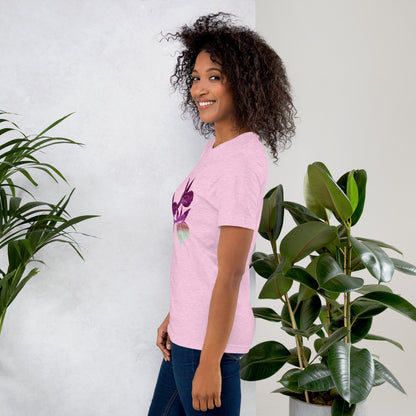 Unisex Floral Art T-Shirt - Jacqueline Baumgardt Art